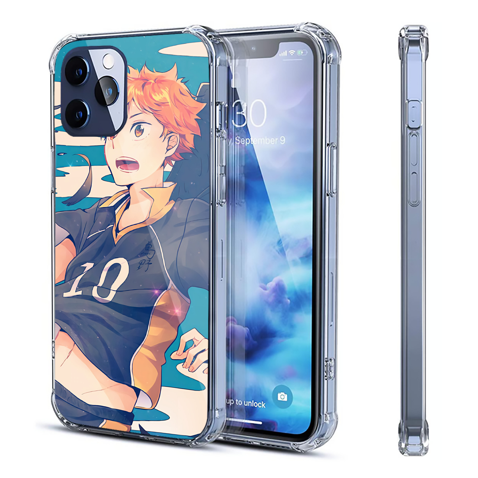ハイキュー!! Haikyu!! 【iPhone 12シリーズ対応】透明スマホケース（クリアソフトケース）